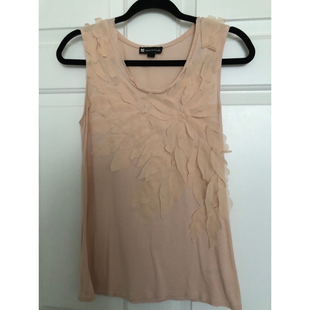 Valerie Bertanelli Pink Blouse Sz S